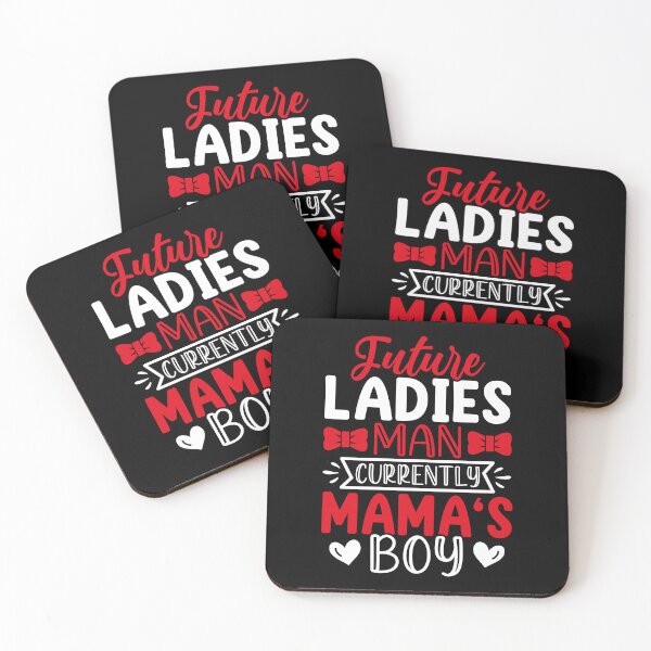 Item preview, Future Ladies Man Currently Mama's Boy - Cute Valentine's Day Design for Boys by FanityPrints designed and sold by FanityPrints.