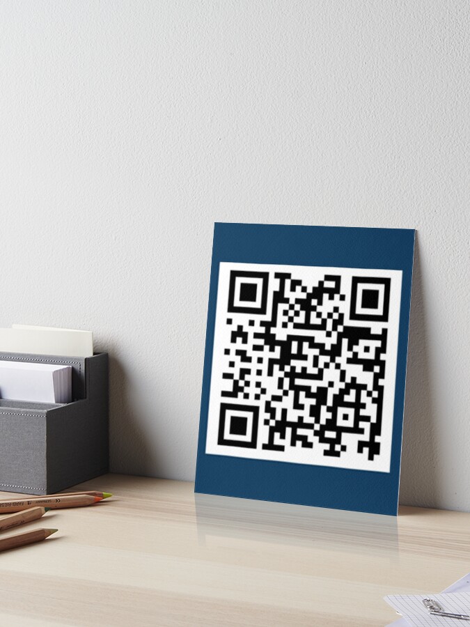 Smash Mouth's All Star QR Code | Art Print