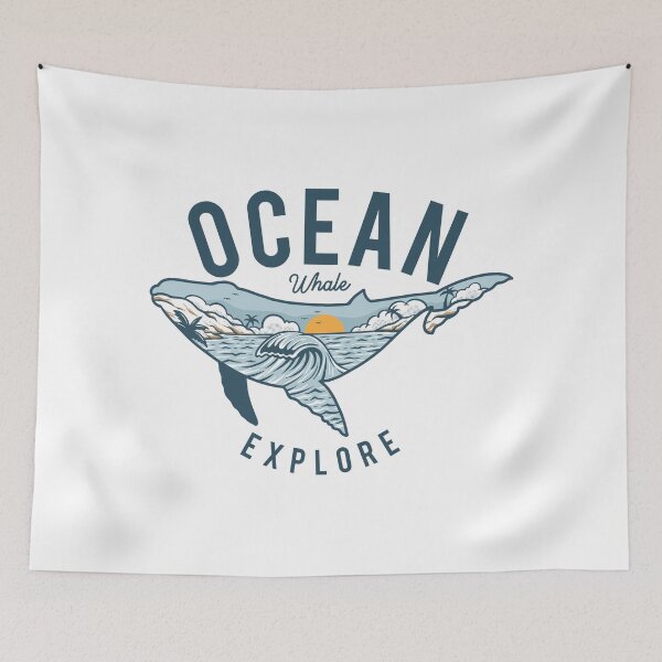Item preview, Ocean Whale designed and sold by chomaruddin tri amboko.