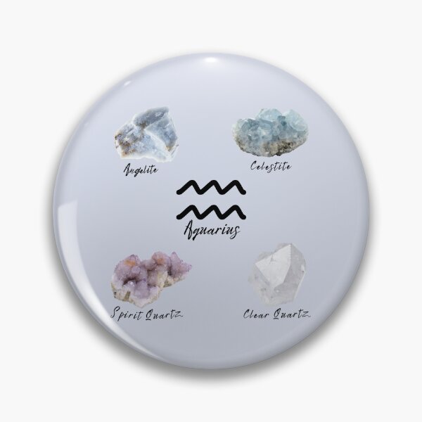 Item preview, Aquarius Zodiac Crystal designed and sold by mooneko.