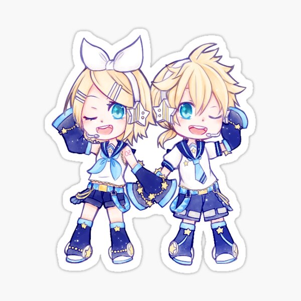 Starry Kagamine Sticker Sticker