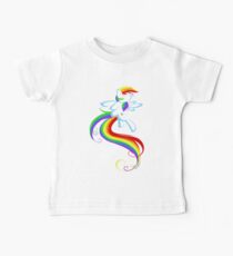 Flowing Rainbow Baby Tee