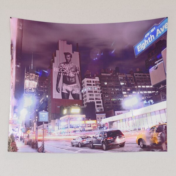 Item preview, David Beckham on 8th Avenue - New York City designed and sold by michael6076.