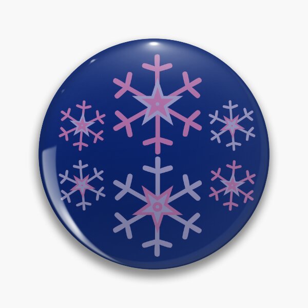 Item preview, Purple Snowflakes Winter Breeze  designed and sold by Anke Wonder.