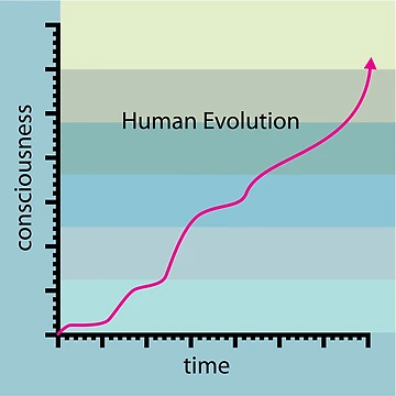 Artwork thumbnail, Human Evolution Graph by vectorworks51