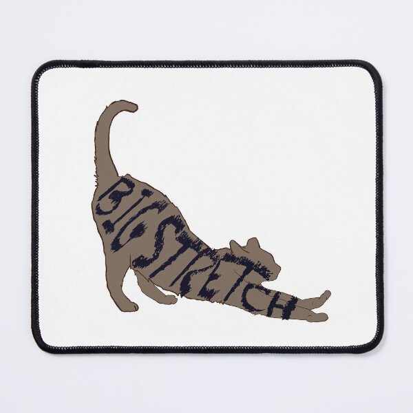 Item preview, Big stretch cat pose, stickers, shirts, magnets, gift, cat mom designed and sold by Monica DeMill.