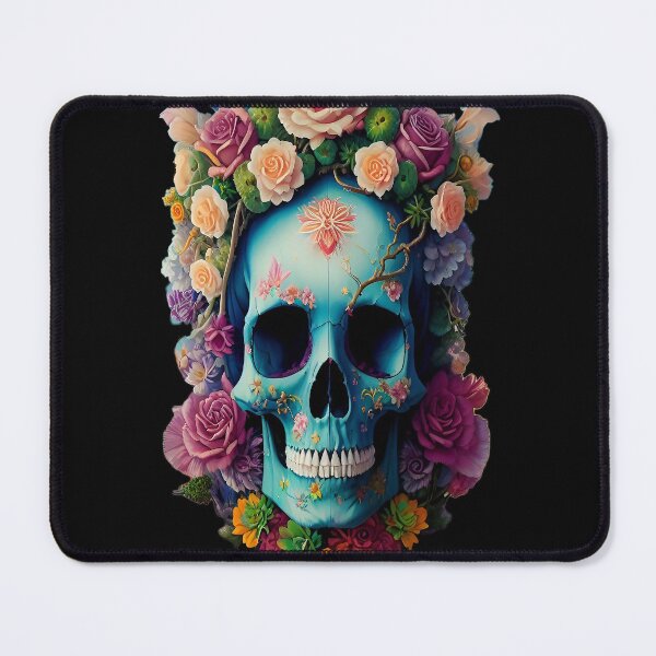 Item preview, Pretty Surreal Art - Skull and Roses designed and sold by ZiolaRosa.
