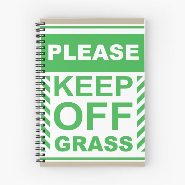 Item preview, Keep Off Grass sign designed and sold by vectorworks51.