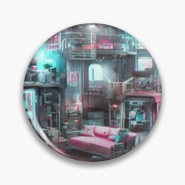 Aperçu de l'œuvre Maison de poupée cyberpunk créée et vendue par SyphaTechno.