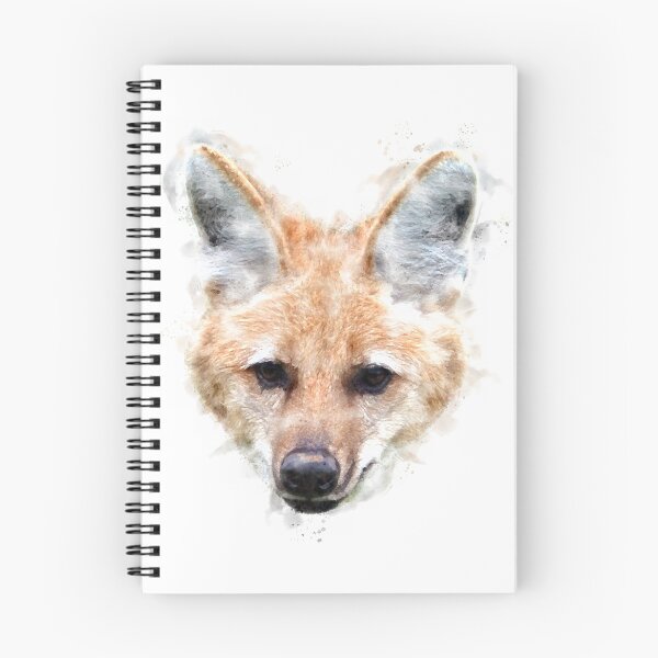Item preview, Maned Wolf Watercolour Artwork designed and sold by Typeglyphs.