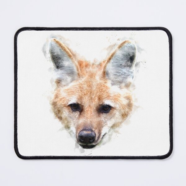Item preview, Maned Wolf Watercolour Artwork designed and sold by Typeglyphs.
