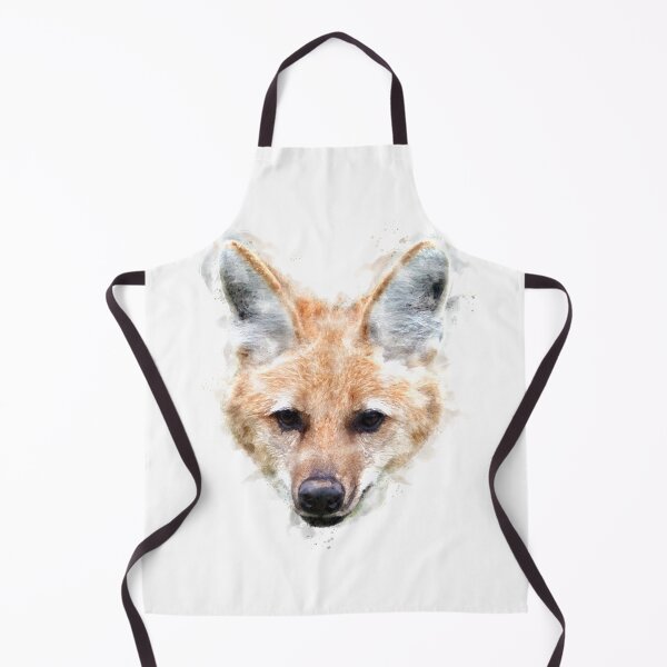 Item preview, Maned Wolf Watercolour Artwork designed and sold by Typeglyphs.