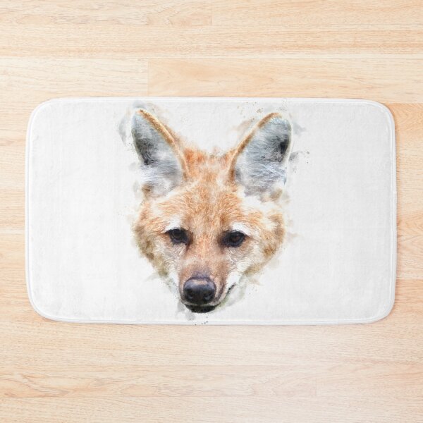Item preview, Maned Wolf Watercolour Artwork designed and sold by Typeglyphs.