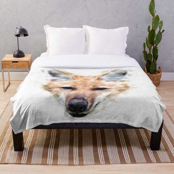 Item preview, Maned Wolf Watercolour Artwork designed and sold by Typeglyphs.