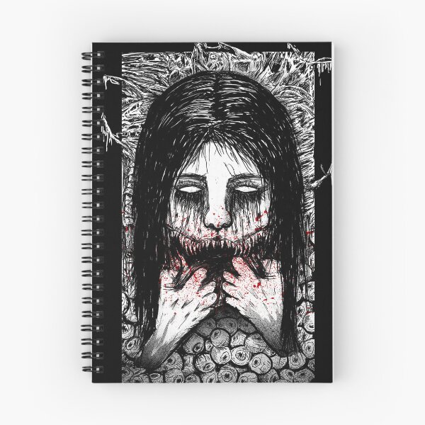 Item preview, Slit mouthed (black and white) version designed and sold by deathanarchy.