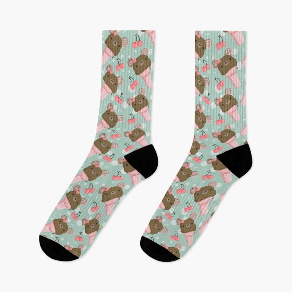 Item preview, Chocolate Bear Ice Cream Cone designed and sold by Valerie Englehart.