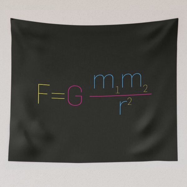 Item preview, Newton's Law of Universal Gravitation designed and sold by MaxKalef.