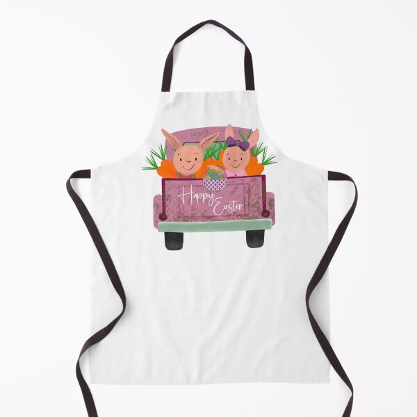 Item preview, Happy Easter Retro Pink Truck designed and sold by Cedarrue.