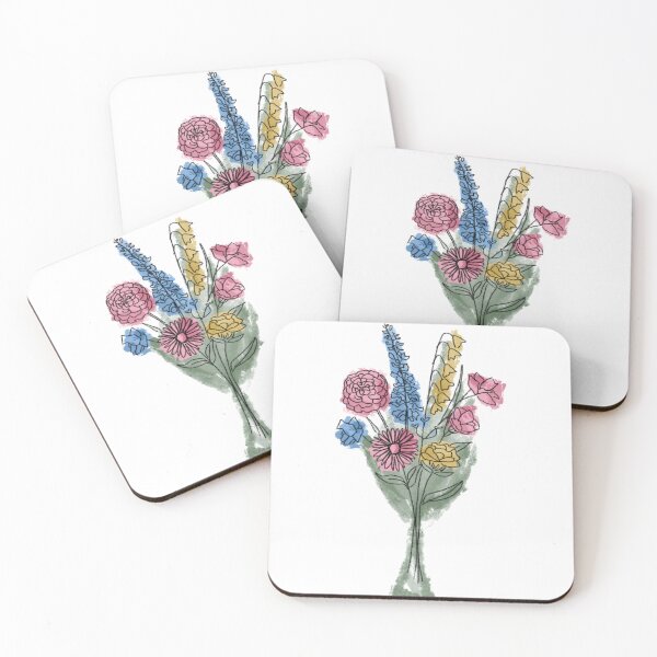 Item preview, Subtle Pan Flowers designed and sold by brouwerabi.