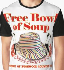 Caddyshack- Freie Schüssel Suppe mit Hut Grafik T-Shirt