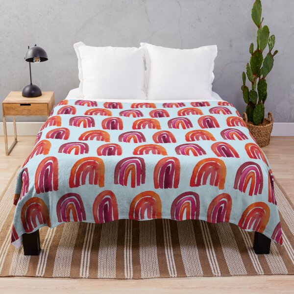 Item preview, Watercolor Sunset Rainbows designed and sold by katemdesign.