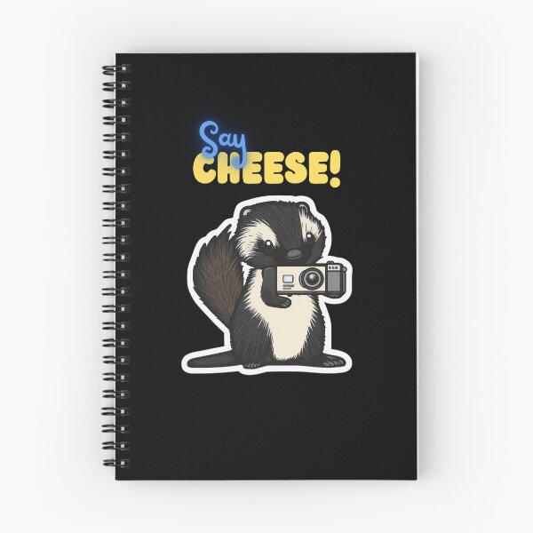 Item preview, Say Cheese Skunk Funny Cute Photographer Holding Camera designed and sold by InkMeister.