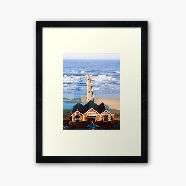 NDVH Saltburn 1980s 1 Framed Art Print