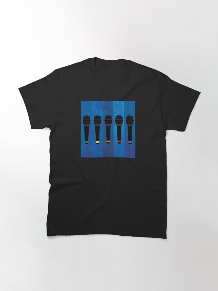 Thumbnail 2 of 7, Classic T-Shirt, The Block Anniversary - Blue designed and sold by CreativeKristen.