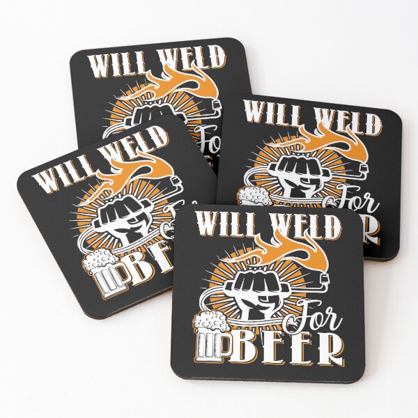 Item preview, Welder - Will Weld For Beer designed and sold by UnknownArtistt.