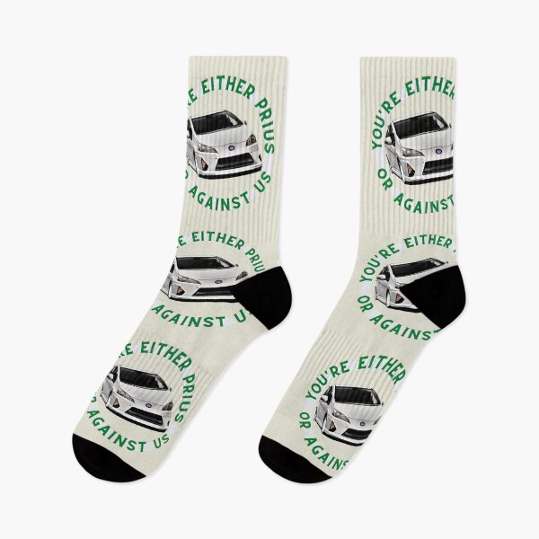 Item preview, Prius Pun Hybrid Joke With Us or Against Us designed and sold by notallpunngames.