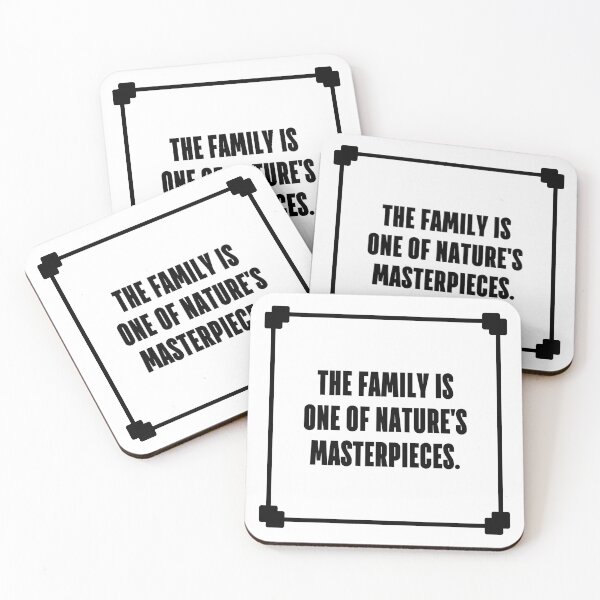Item preview, The family is one of nature's masterpieces. designed and sold by 1Lio.