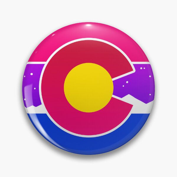 Artikelvorschau, Colorado Bi Bisexual Pride Flag Denver Parade PrideFest entworfen und verkauft von flannmoriath.