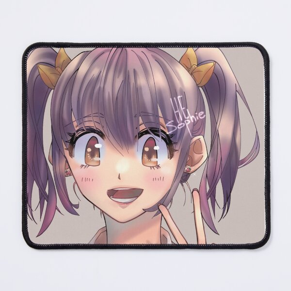 Item preview, Girl with purple hair designed and sold by Sohhhe.
