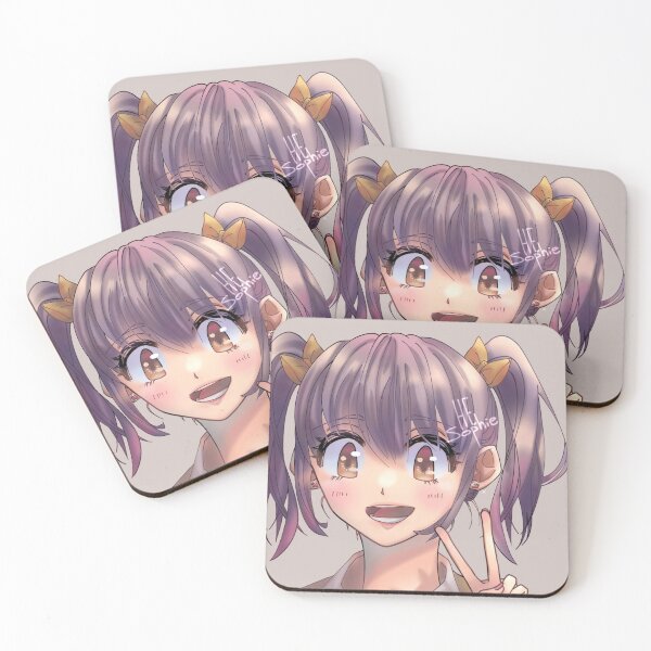 Item preview, Girl with purple hair designed and sold by Sohhhe.