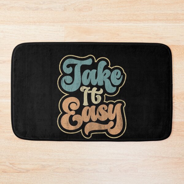 Item preview, Take It Easy Retro Distressed 70s T-shirt designed and sold by KGN  CREATIVITY.