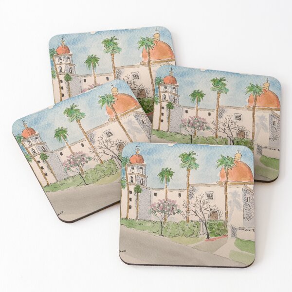 Item preview, Mission Church , San Juan Capistrano, California USA designed and sold by Holmbergart.