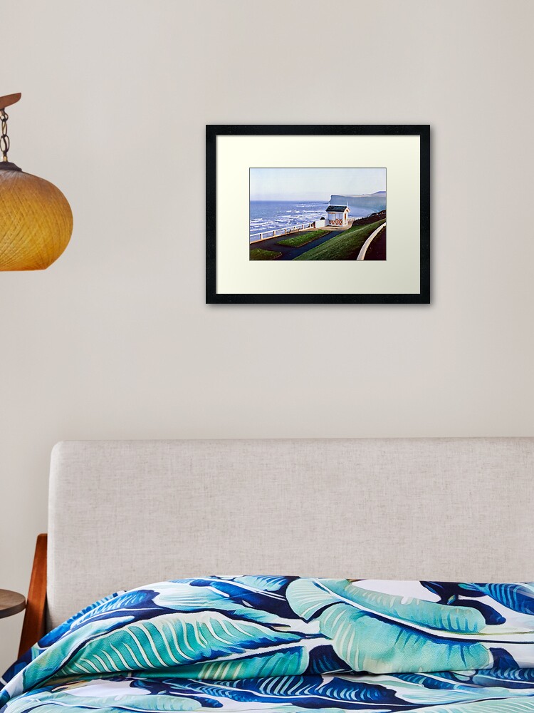 Thumbnail 1 of 7, Framed Art Print, NDVH Saltburn 1980s 2 designed and sold by nikhorne.