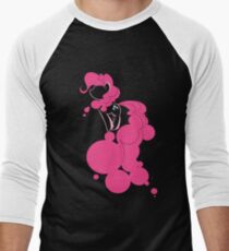 Bubbly Pink Men's Baseball ¾ T-Shirt
