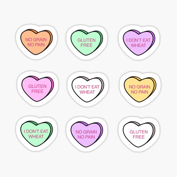 Item preview, Mini Gluten Free Candy Hearts designed and sold by hannahkat.co.