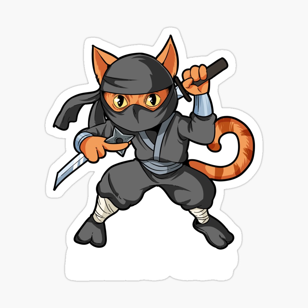 Ninja Animals Clipart, Ninja Clipart, Ninja Party, Karate Animals ...