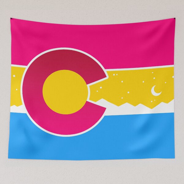 Item preview, Colorado Pan Pansexual Pride Flag Denver Parade PrideFest designed and sold by flannmoriath.