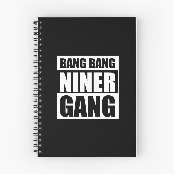 Aperçu de l'œuvre Bang Bang Niner Gang (Blanc) - 49ers créée et vendue par Vaishnavi Deo.