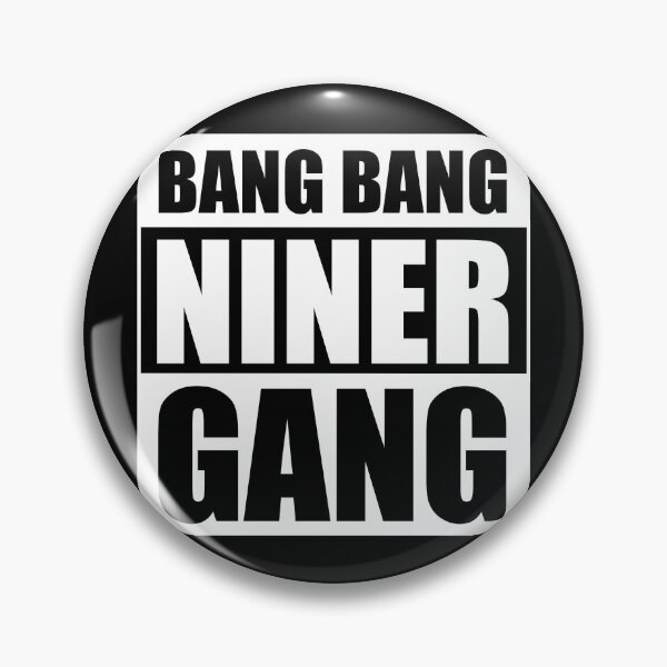 Item preview, Bang Bang Niner Gang (White) - 49ers designed and sold by Vaishnavi Deo.