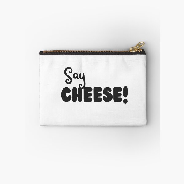 Item preview, Say Cheese Funny Fun Saying Photographer Lover Black on White designed and sold by InkMeister.