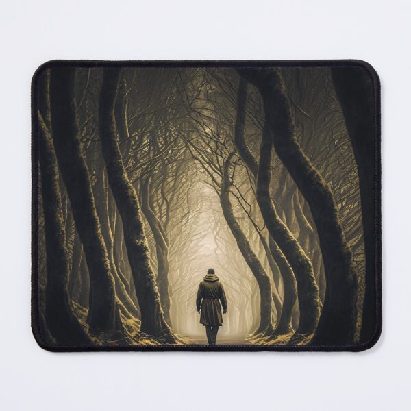 Item preview, Lone Man in the Woods designed and sold by No Flaws Stickers.