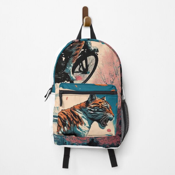 Item preview, Tokyo Tiger Unleash Riding a Bicycle designed and sold by wildcrazylove.