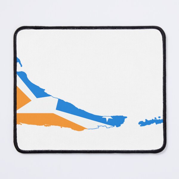 Item preview, Flag Map of Tierra del Fuego Province  designed and sold by kutaniyohor.