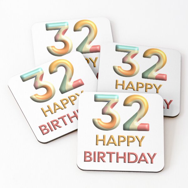Artikelvorschau, alles gute zum geburtstag 32 entworfen und verkauft von birrulwalidain.