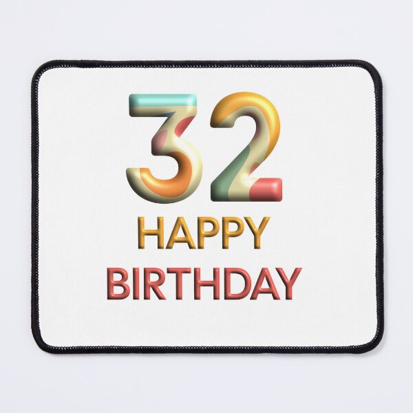 Item preview, happybirthday 32 designed and sold by birrulwalidain.