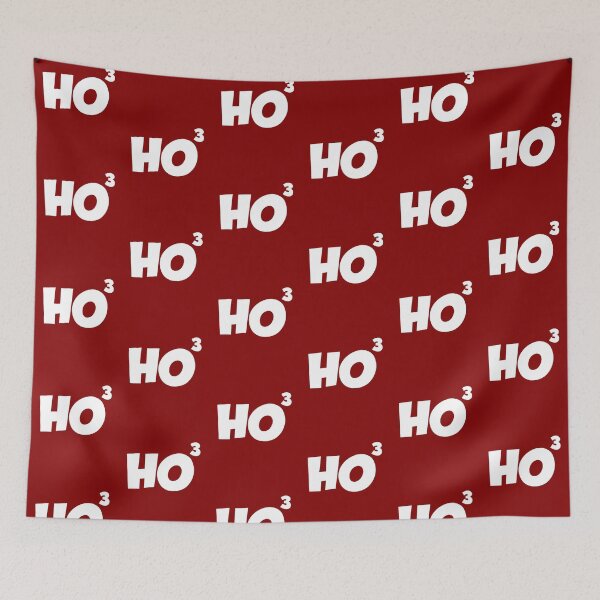 Item preview, Ho Ho Ho Cubed T Shirt Ho Shirt Geek & Nerd Gifts Christmas designed and sold by vomaria.